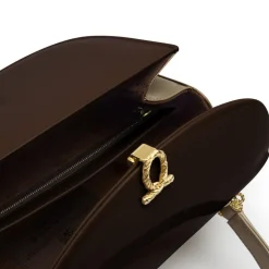 Adagio – Buttermilk / Dark Brown (Patent)