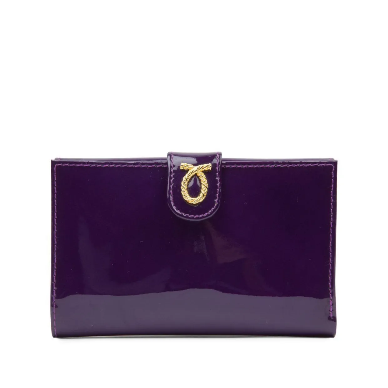 Azalea – Purple Patent / Bone White