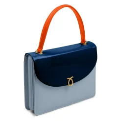 Bellini - Cloud Blue / Navy / Tangerine
