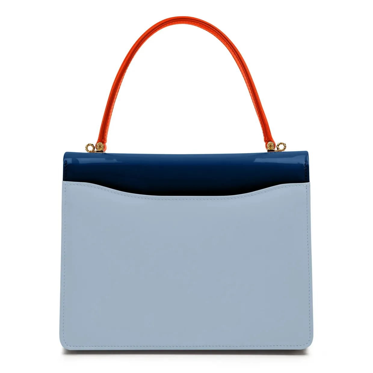 Bellini - Cloud Blue / Navy / Tangerine