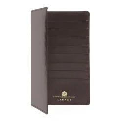 Breast pocket credit card wallet – Cuban Brown