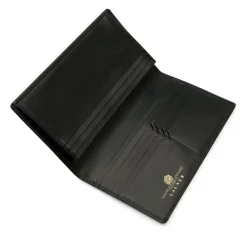 Breast pocket credit card and note wallet – Ebony Black