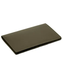 Breast Pocket Sixteen Card Wallet – Sage / Buttermilk