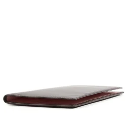 Breast pocket sixteen credit card wallet – Cuban Brown / Dusky Rose
