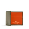 Eight credit card wallet – Sage / Tangerine