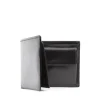Eight credit card wallet with coin purse – Ebony Black