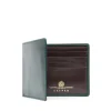 Eight credit card wallet – Forest Green / Dark Brown