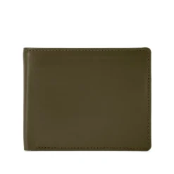 Eight credit card wallet – Sage / Tangerine