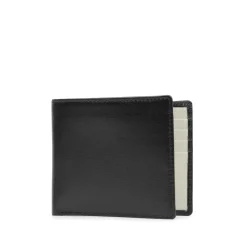 Eight credit card wallet – Ebony Black / Bone White