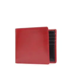 Eight credit card wallet – Scarlet / Ebony Black