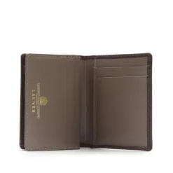 Four card holder – Cuban Brown / Taupe