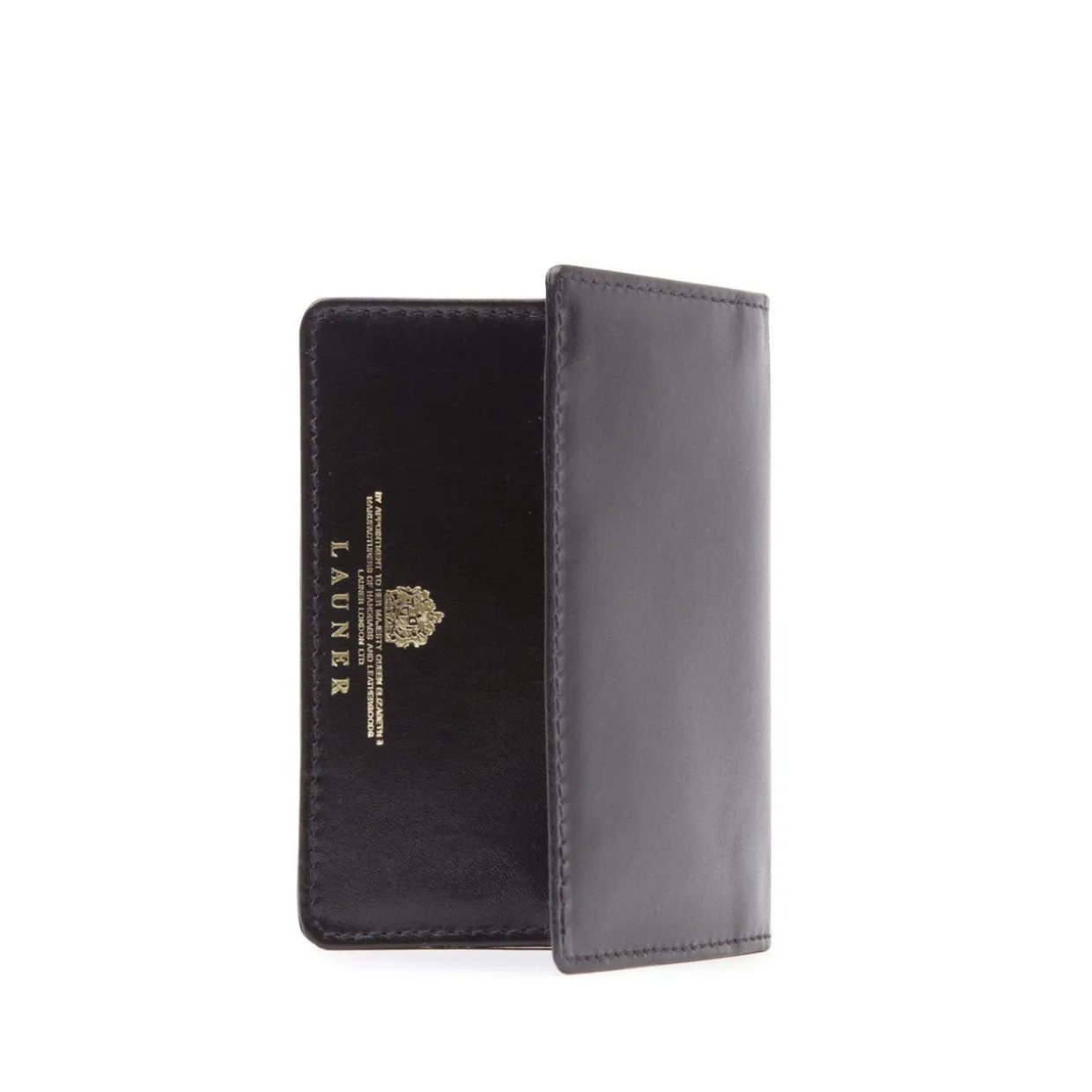 Four card holder – Ebony Black