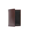 Four card holder with purse – Cuban Brown / Ebony Black