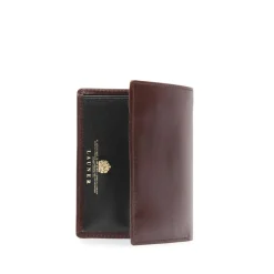 Four card holder with purse – Cuban Brown / Ebony Black
