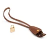 Hatherton Key Holder, Padlock and Key – Windsor Tan