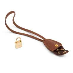 Hatherton Key Holder, Padlock and Key – Windsor Tan