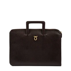 Hatherton Laptop Folio Case - Havana Brown