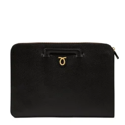 Hatherton Laptop Folio Case - Caviar Black
