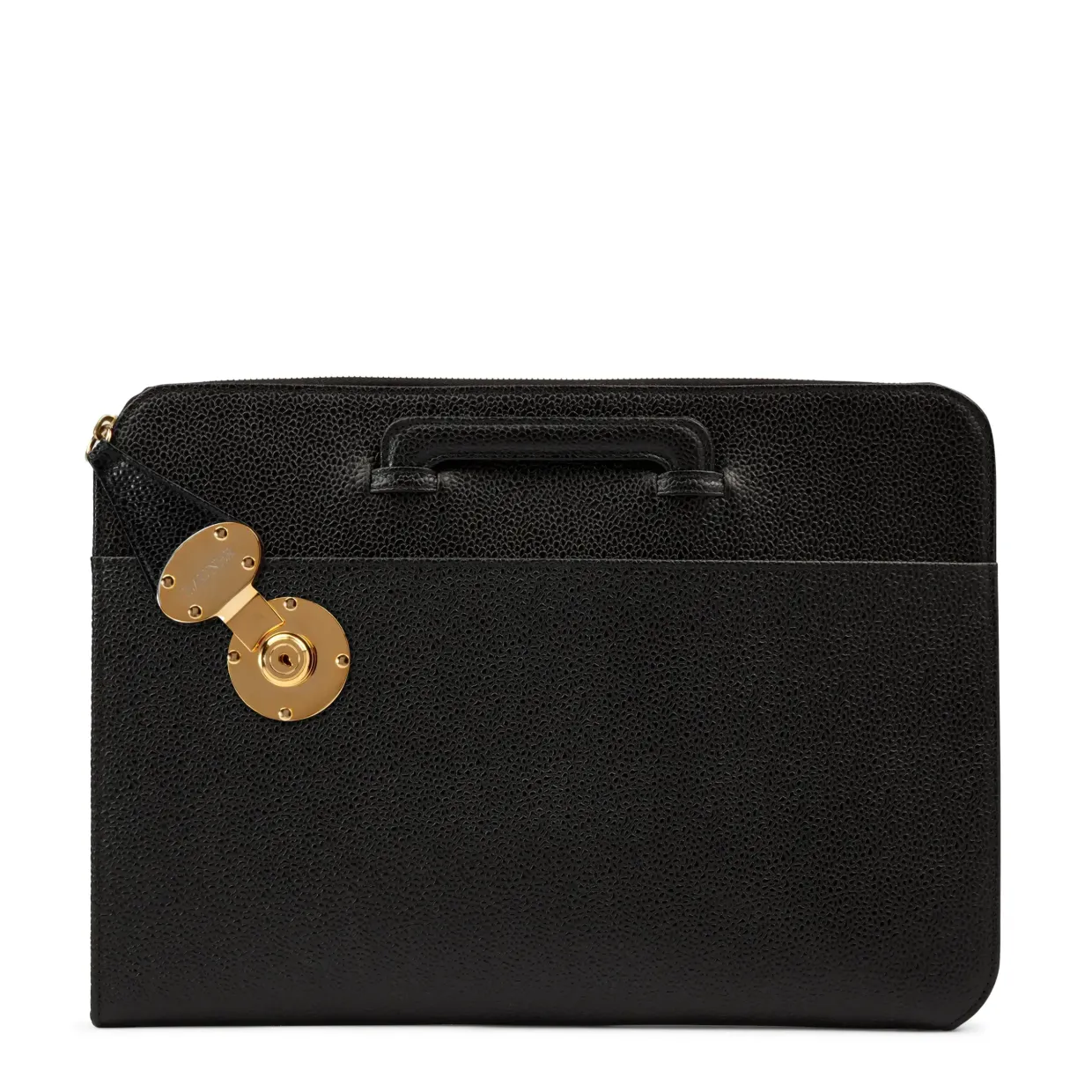 Hatherton Laptop Folio Case - Caviar Black