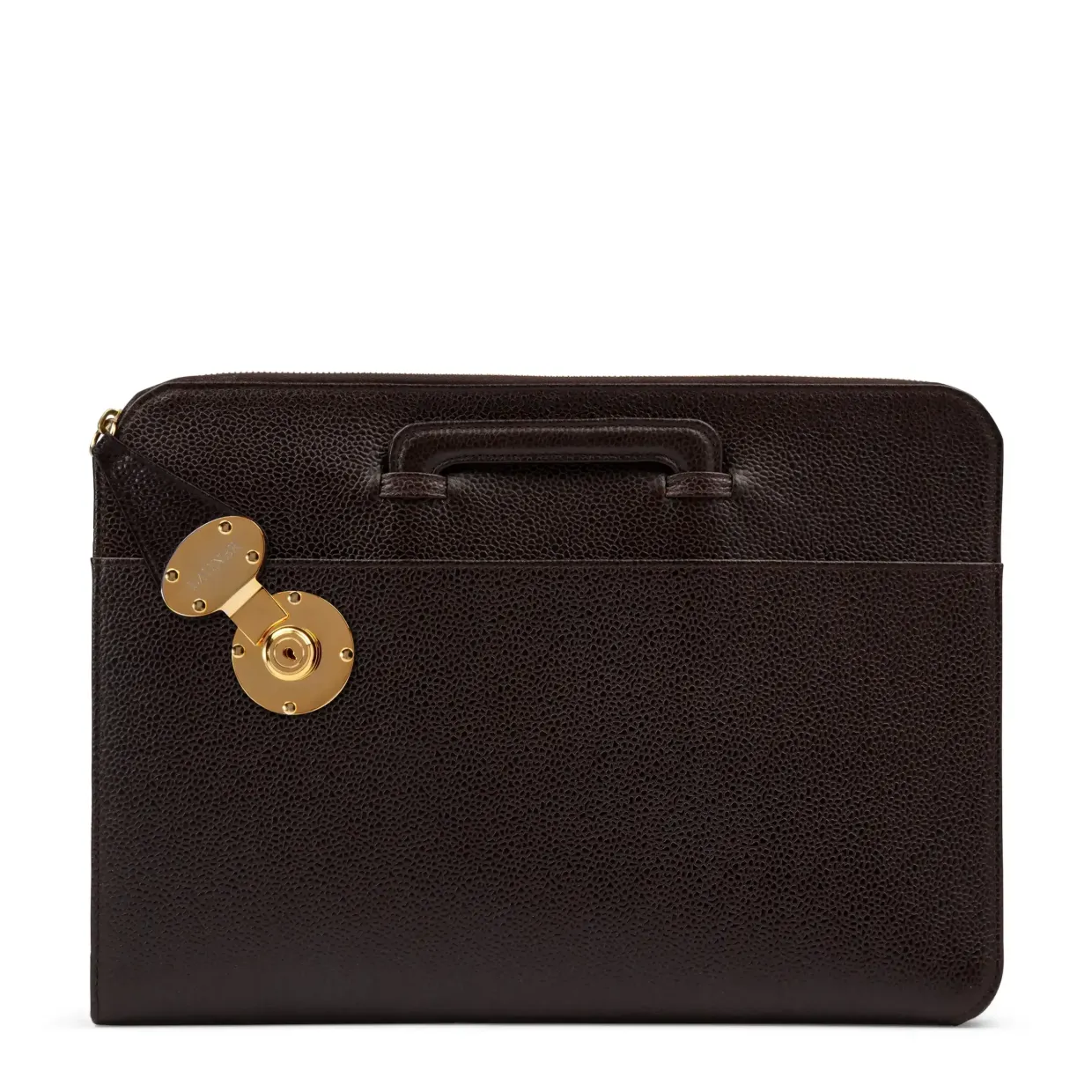 Hatherton Laptop Folio Case - Havana Brown
