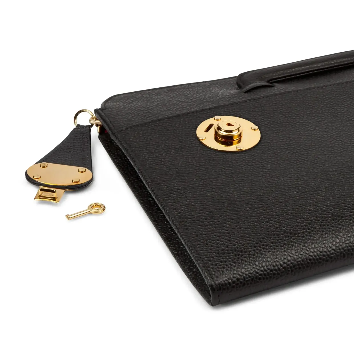 Hatherton Laptop Folio Case - Caviar Black