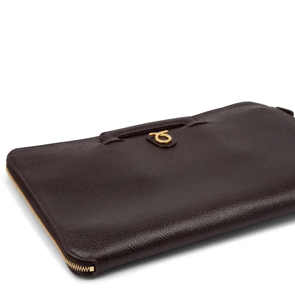 Hatherton Laptop Folio Case - Havana Brown