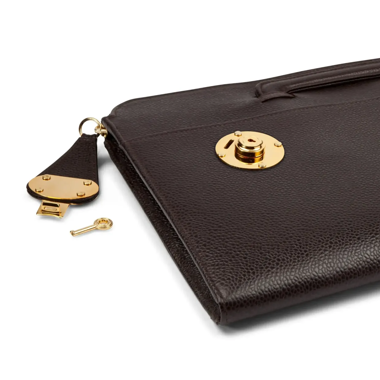 Hatherton Laptop Folio Case - Havana Brown