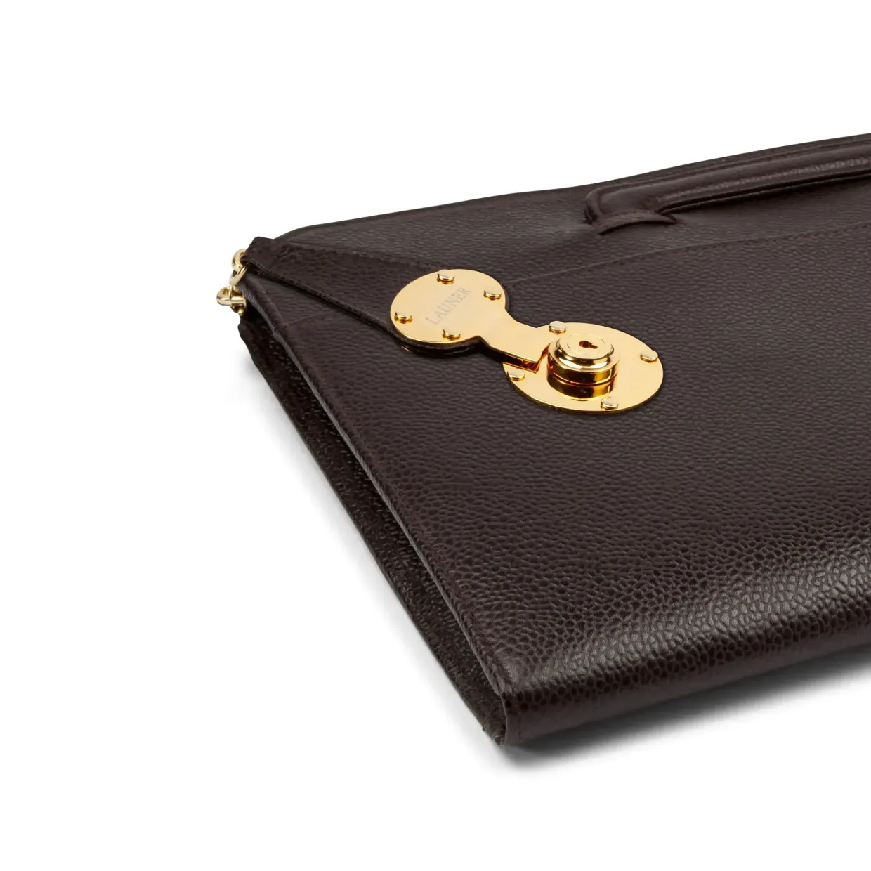 Hatherton Laptop Folio Case - Havana Brown