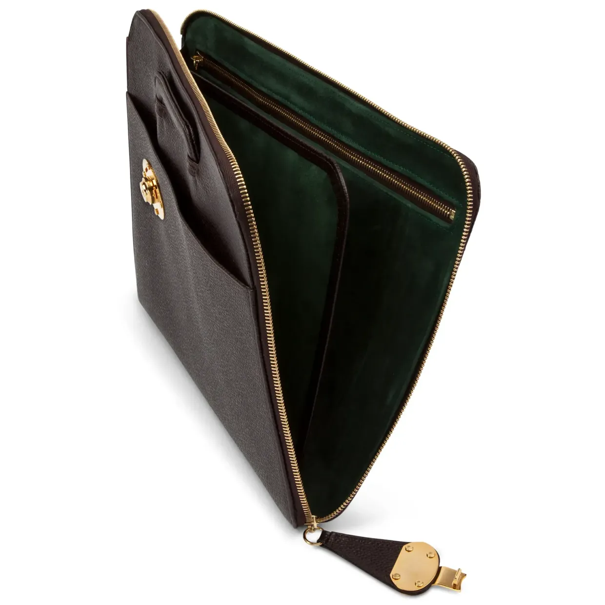 Hatherton Laptop Folio Case - Havana Brown