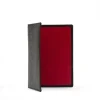 Hatherton Passport holder – Caviar Black / Scarlet