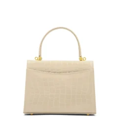 Judi - Alabaster Croc Effect