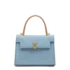 Judi – Charleston Blue / Powder Pink / Sky Blue Pale (Patent)