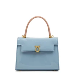 Judi – Charleston Blue / Powder Pink / Sky Blue Pale (Patent)