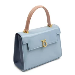 Judi – Charleston Blue / Powder Pink / Sky Blue Pale (Patent)
