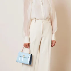 Judi – Charleston Blue / Powder Pink / Sky Blue Pale (Patent)