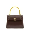 Judi - Chrome Yellow / Bark Brown