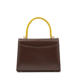 Judi - Chrome Yellow / Bark Brown