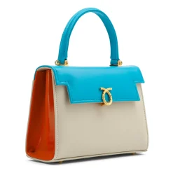 Judi - Ciel Blue / Bone White / Tangerine