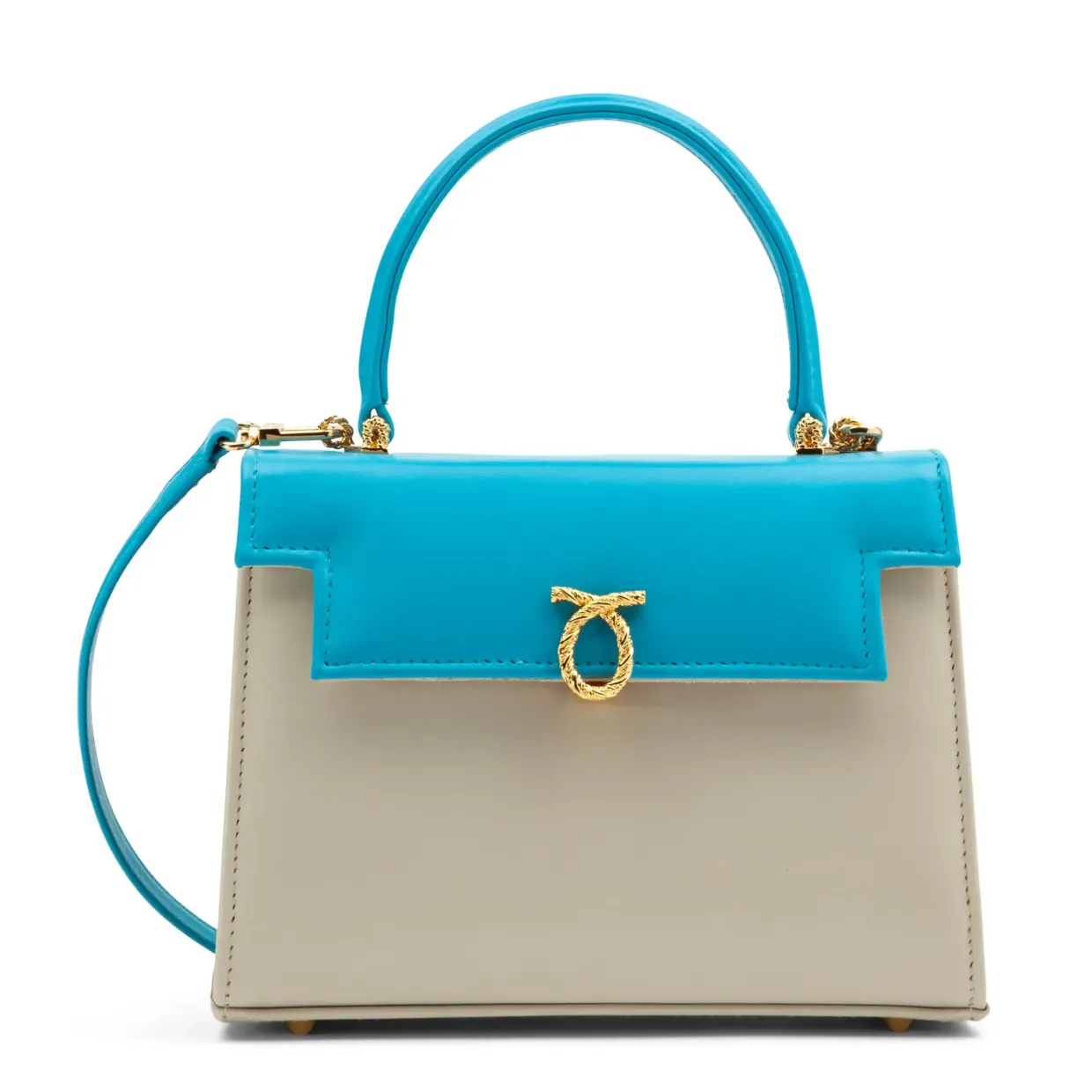 Judi - Ciel Blue / Bone White / Tangerine