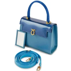 Judi – Cobalt Metallic / Capri Blue / Aqua Marine (Patent)
