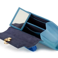 Judi – Cobalt Metallic / Capri Blue / Aqua Marine (Patent)