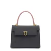 Judi - Dusky Rose / Dark Grey