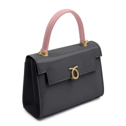 Judi - Dusky Rose / Dark Grey