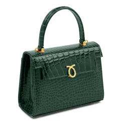 Judi - Green Croc Effect