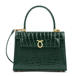 Judi - Green Croc Effect