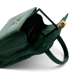 Judi - Green Croc Effect