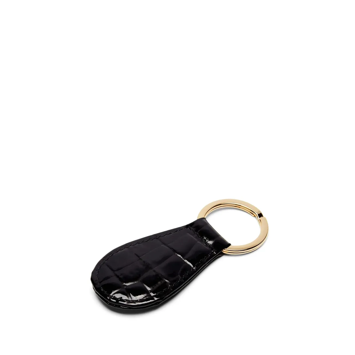 Key Fob – Black Croc Effect