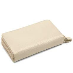 Lily – Alabaster Croc Effect / Cuban Brown