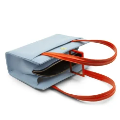 Lisa – Cloud Blue / Tangerine