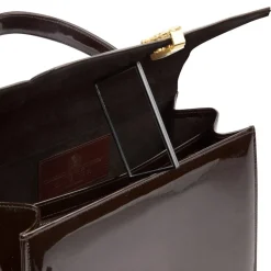 Maggie – Dark Brown (Patent)